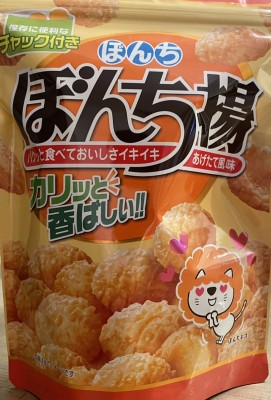 好きなお菓子【ぼんち揚】