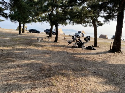 琵琶湖日帰りキャンプ