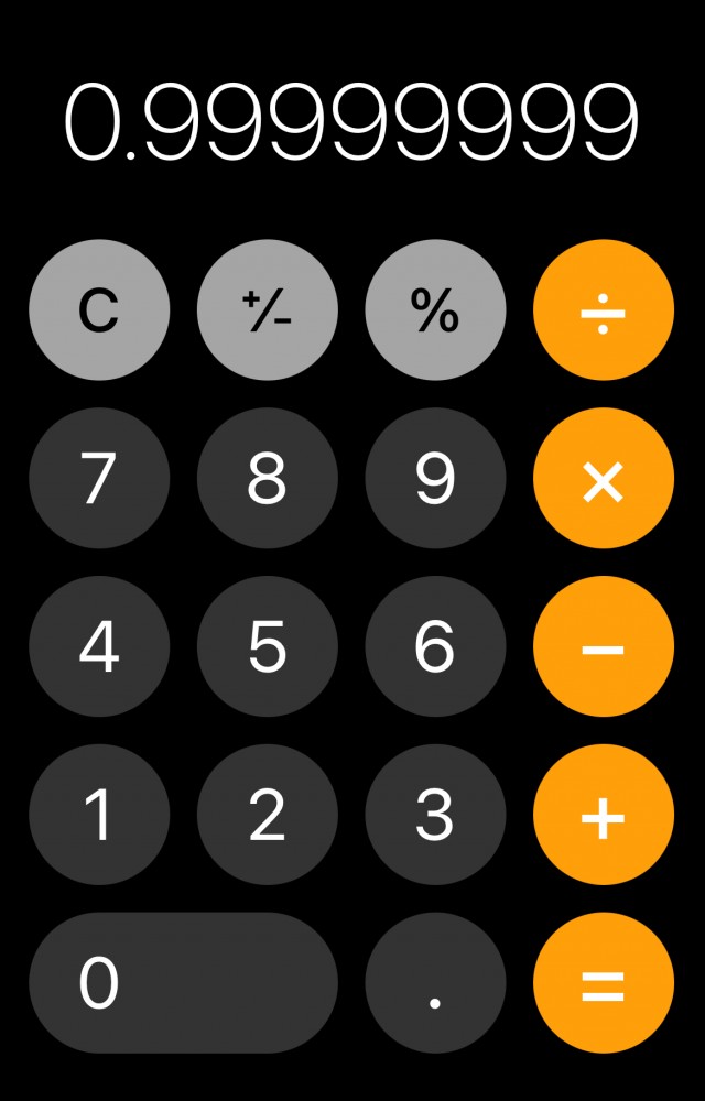 【3÷3=0.99999…の謎】